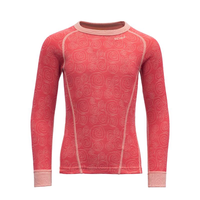 Devold Duo Active Undertrøye Rosa Barn