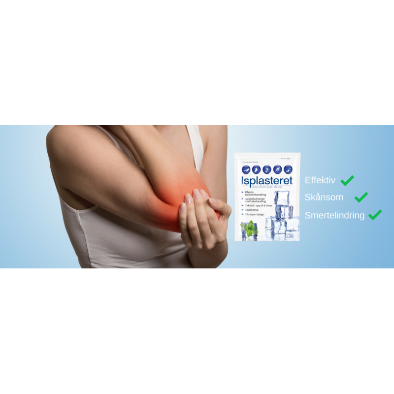 Sport Direkt Isplaster Isplaster (5pk) Hvit 12x8cm - Bilde 2