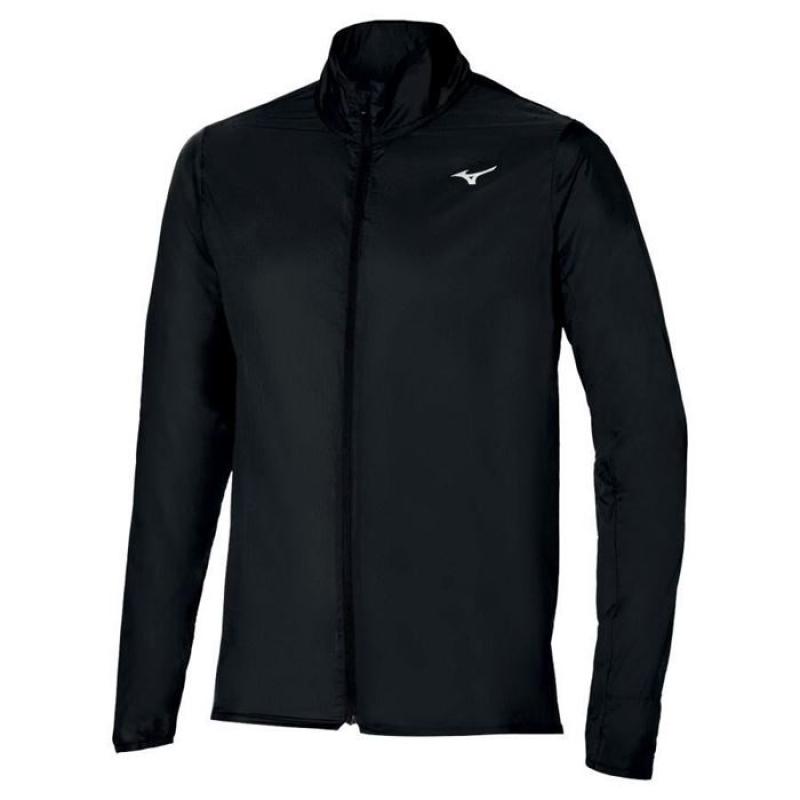 Mizuno Aero Løpejakke Svart Herre