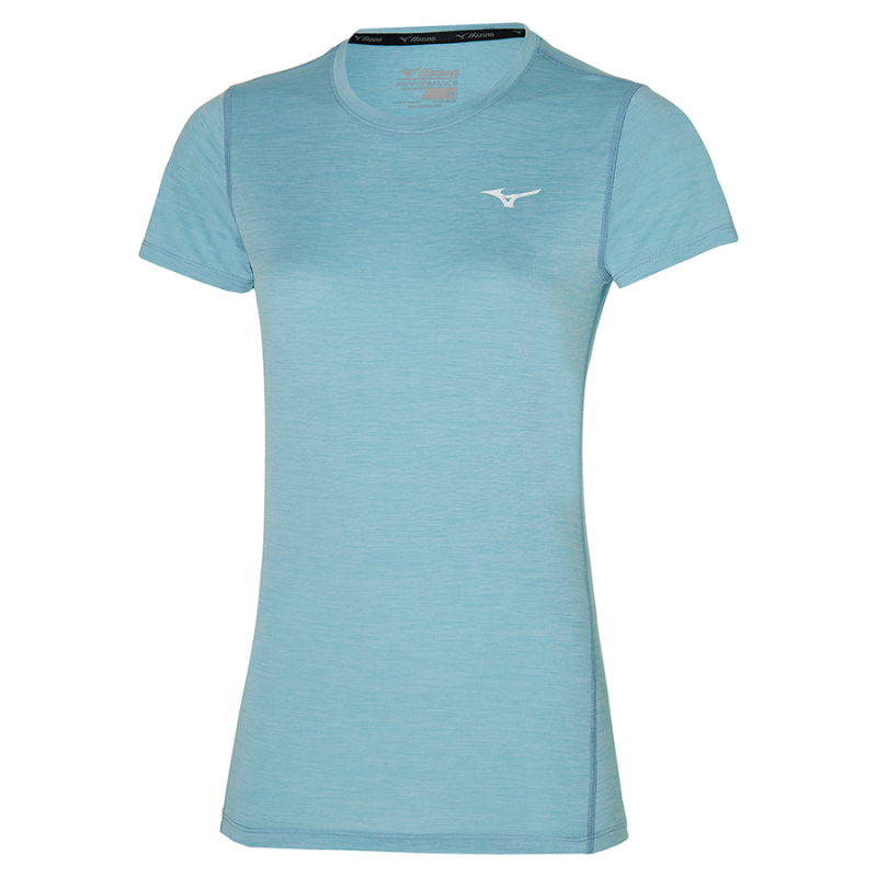 Mizuno Impulse Core T-skjorte Blå Dame
