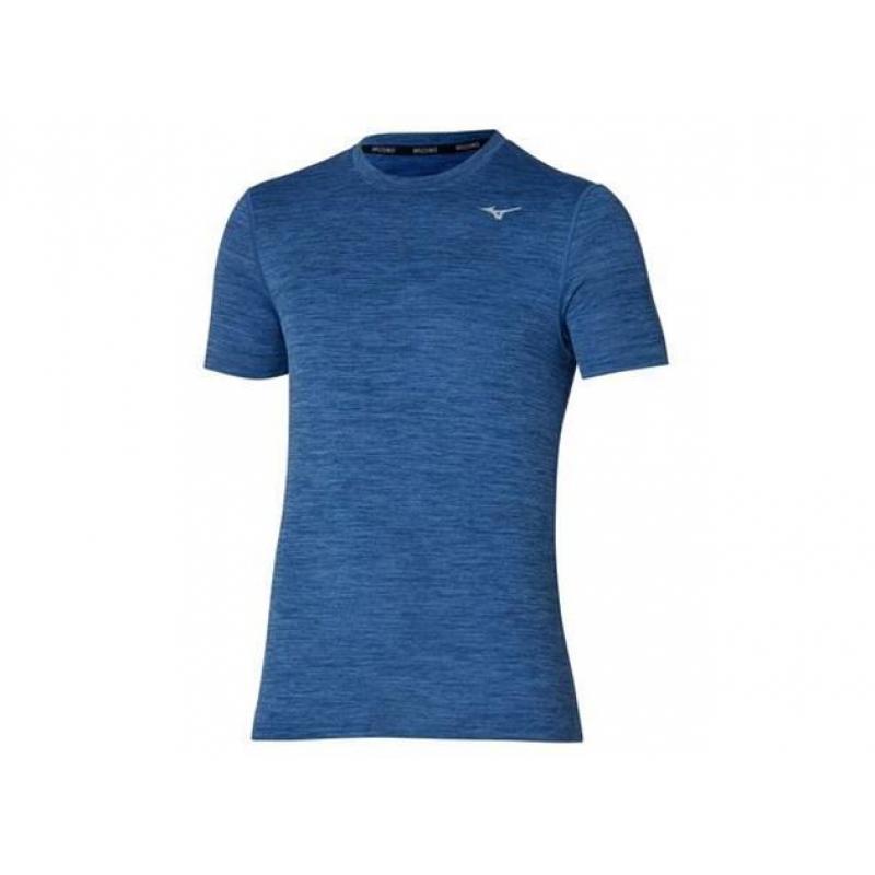Mizuno Impulse Core T-skjorte Blå Herre