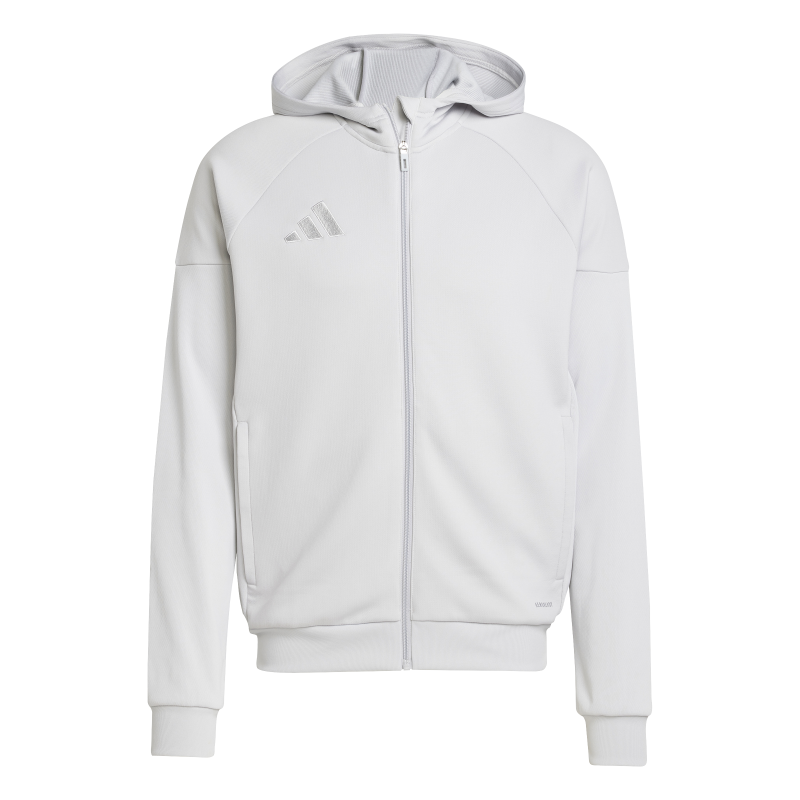 Adidas Tiro25 TechFleece Jakke Hvit/Grå Voksen