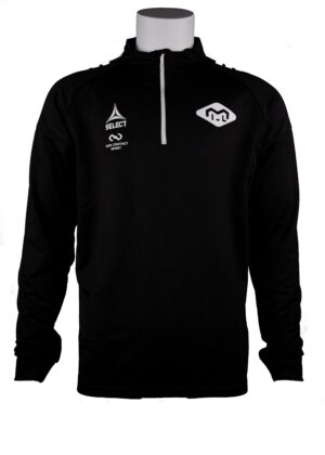 Select Spain V25 1/2 Zip Treningsgenser Svart Voksen Melhus Håndball
